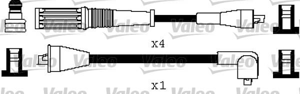 Valeo 346499 - Alovlanma kabeli dəsti furqanavto.az