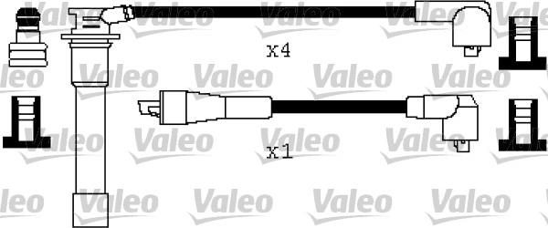 Valeo 346495 - Alovlanma kabeli dəsti furqanavto.az