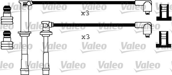 Valeo 346455 - Alovlanma kabeli dəsti furqanavto.az