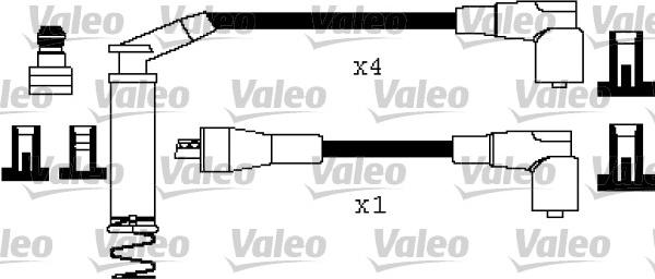 Valeo 346403 - Alovlanma kabeli dəsti furqanavto.az