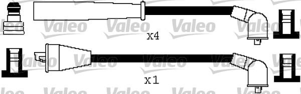 Valeo 346477 - Alovlanma kabeli dəsti furqanavto.az