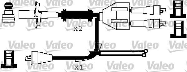 Valeo 346519 - Alovlanma kabeli dəsti furqanavto.az