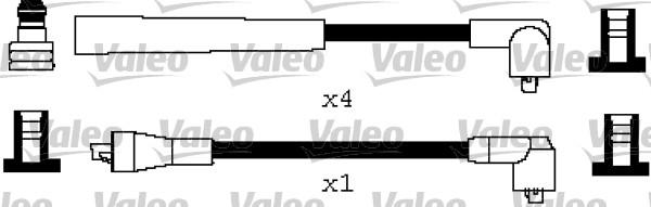 Valeo 346584 - Alovlanma kabeli dəsti furqanavto.az
