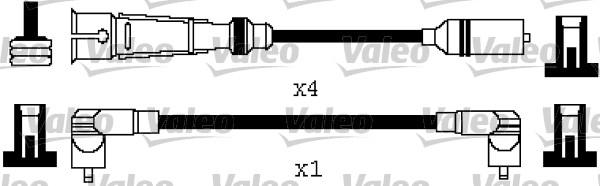 Valeo 346580 - Alovlanma kabeli dəsti furqanavto.az