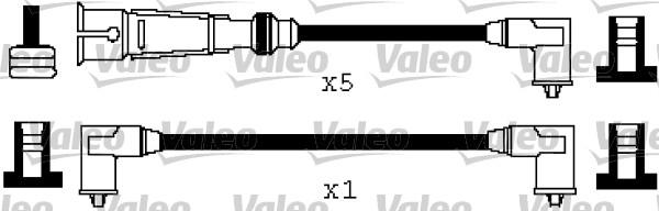 Valeo 346571 - Alovlanma kabeli dəsti furqanavto.az