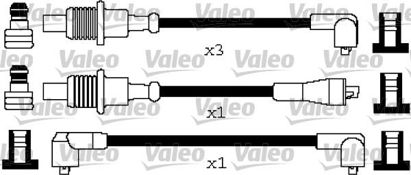 Valeo 346650 - Alovlanma kabeli dəsti furqanavto.az