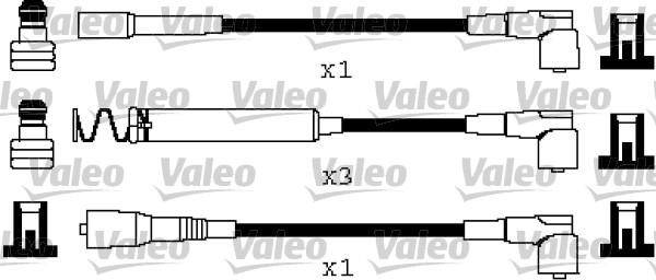 Valeo 346669 - Alovlanma kabeli dəsti furqanavto.az