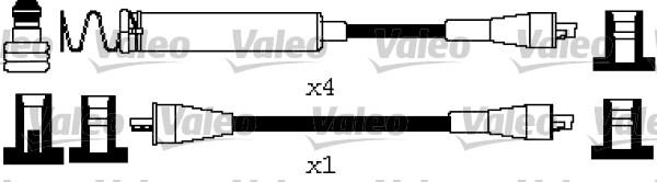 Valeo 346666 - Alovlanma kabeli dəsti furqanavto.az