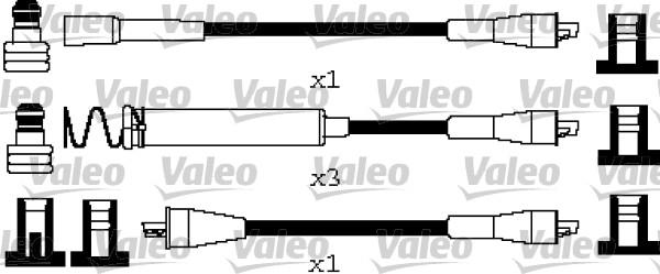 Valeo 346668 - Alovlanma kabeli dəsti furqanavto.az