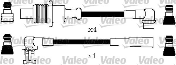 Valeo 346604 - Alovlanma kabeli dəsti furqanavto.az