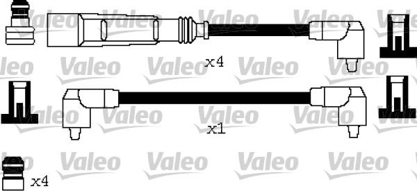 Valeo 346620 - Alovlanma kabeli dəsti furqanavto.az