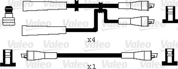 Valeo 346046 - Alovlanma kabeli dəsti furqanavto.az