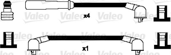 Valeo 346064 - Alovlanma kabeli dəsti furqanavto.az