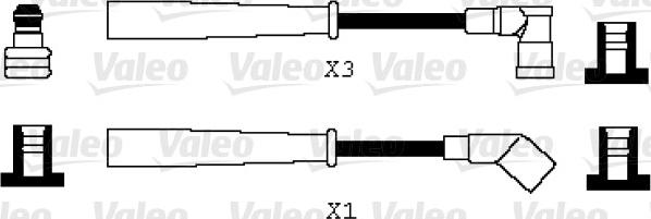 Valeo 346066 - Alovlanma kabeli dəsti furqanavto.az