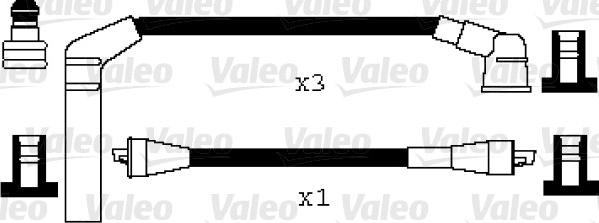 Valeo 346014 - Alovlanma kabeli dəsti furqanavto.az