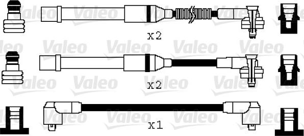 Valeo 346087 - Alovlanma kabeli dəsti furqanavto.az