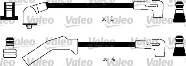 Valeo 346153 - Alovlanma kabeli dəsti furqanavto.az