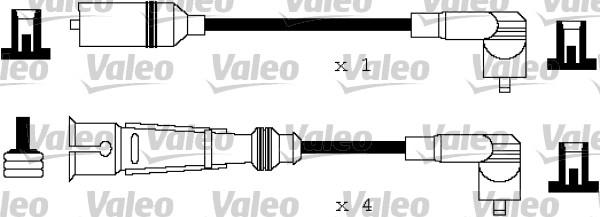 Valeo 346120 - Alovlanma kabeli dəsti furqanavto.az