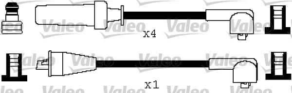 Valeo 346399 - Alovlanma kabeli dəsti furqanavto.az