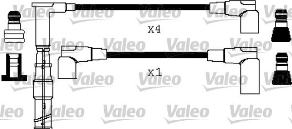 Valeo 346361 - Alovlanma kabeli dəsti furqanavto.az