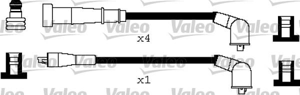 Valeo 346309 - Alovlanma kabeli dəsti furqanavto.az