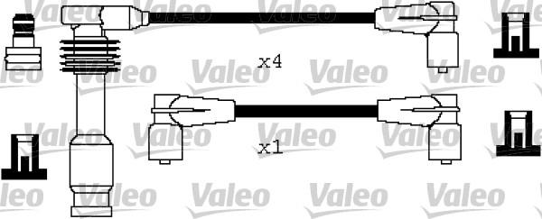Valeo 346300 - Alovlanma kabeli dəsti furqanavto.az