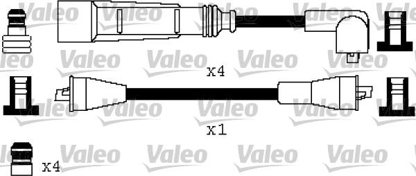 Valeo 346387 - Alovlanma kabeli dəsti furqanavto.az