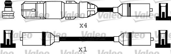 Valeo 346334 - Alovlanma kabeli dəsti furqanavto.az