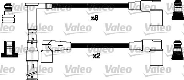 Valeo 346379 - Alovlanma kabeli dəsti furqanavto.az