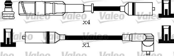 Valeo 346372 - Alovlanma kabeli dəsti furqanavto.az