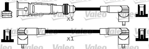 Valeo 346296 - Alovlanma kabeli dəsti furqanavto.az