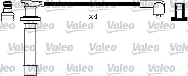 Valeo 346298 - Alovlanma kabeli dəsti furqanavto.az