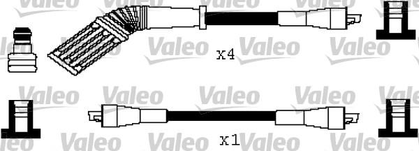 Valeo 346243 - Alovlanma kabeli dəsti furqanavto.az