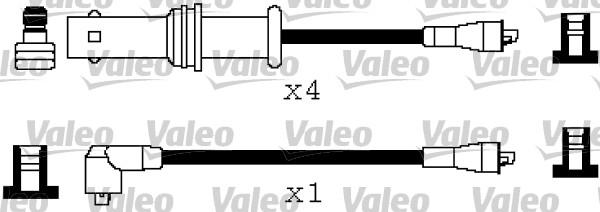 Valeo 346208 - Alovlanma kabeli dəsti furqanavto.az