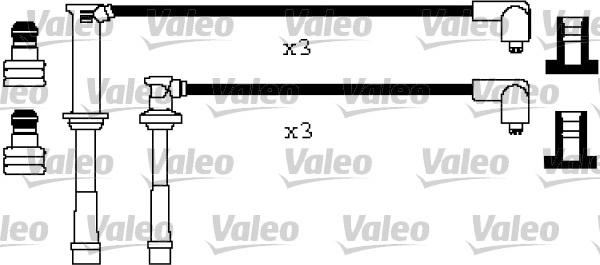 Valeo 346283 - Alovlanma kabeli dəsti furqanavto.az