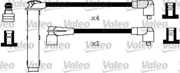 Valeo 346237 - Alovlanma kabeli dəsti furqanavto.az