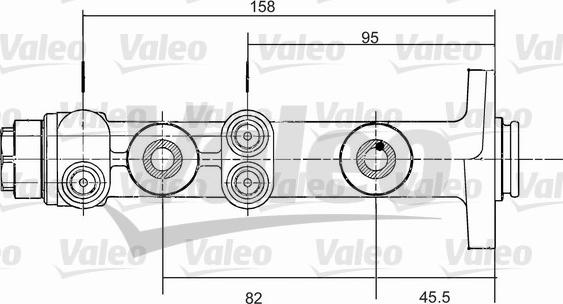 Valeo 350675 - Əyləc Baş Silindr furqanavto.az