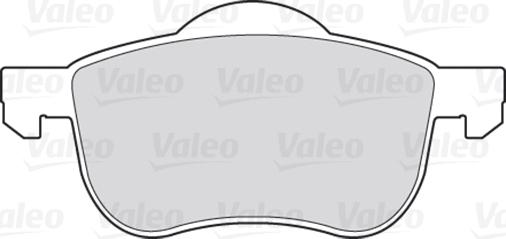 Valeo 301479 - Əyləc altlığı dəsti, əyləc diski furqanavto.az