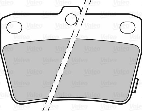 Valeo 301673 - Əyləc altlığı dəsti, əyləc diski furqanavto.az