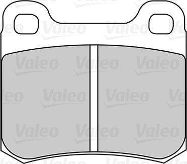 Valeo 301105 - Əyləc altlığı dəsti, əyləc diski www.furqanavto.az