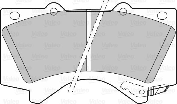 Valeo 301339 - Əyləc altlığı dəsti, əyləc diski furqanavto.az