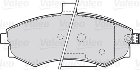 Valeo 301781 - Əyləc altlığı dəsti, əyləc diski furqanavto.az