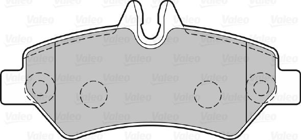 Valeo 301728 - Əyləc altlığı dəsti, əyləc diski www.furqanavto.az