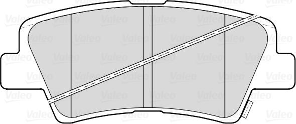 Valeo 302335 - Əyləc altlığı dəsti, əyləc diski furqanavto.az