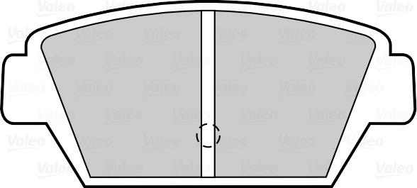 Valeo 302322 - Əyləc altlığı dəsti, əyləc diski furqanavto.az