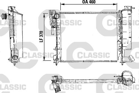 Valeo 316715 - Radiator, mühərrikin soyudulması furqanavto.az