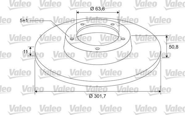 Valeo 297101 - Əyləc Diski furqanavto.az