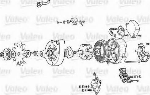 Valeo 2940778 - Alternator furqanavto.az