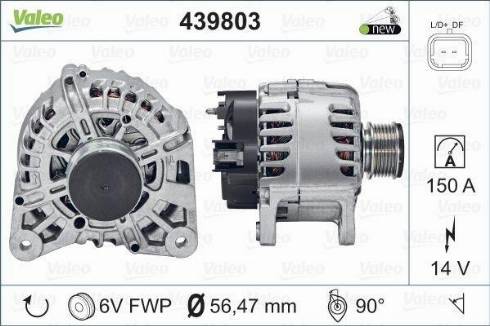 Valeo 2542749 - Alternator furqanavto.az