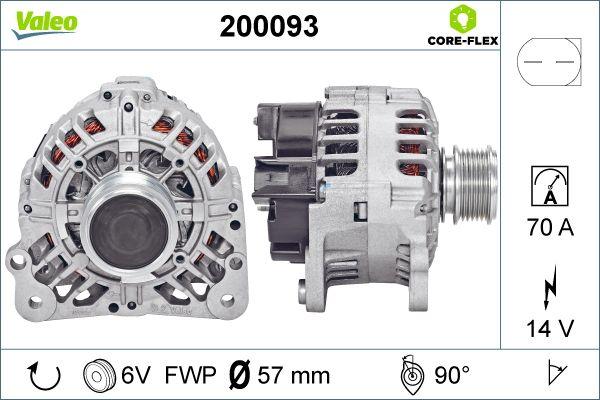 Valeo 200093 - Alternator furqanavto.az